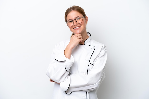 Uśmiechnięty uczestnik warsztatów